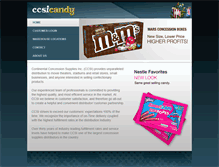 Tablet Screenshot of ccsicandy.com